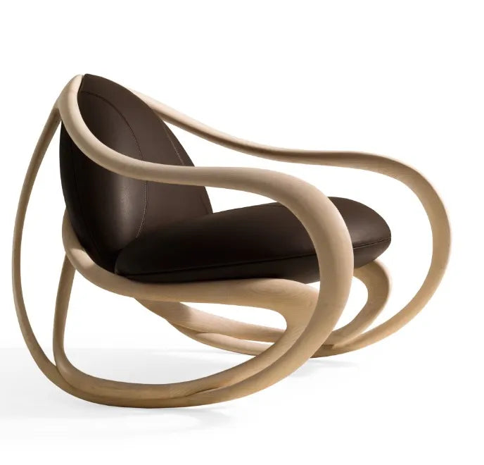 Contemporary Fabric Lounge Chair
