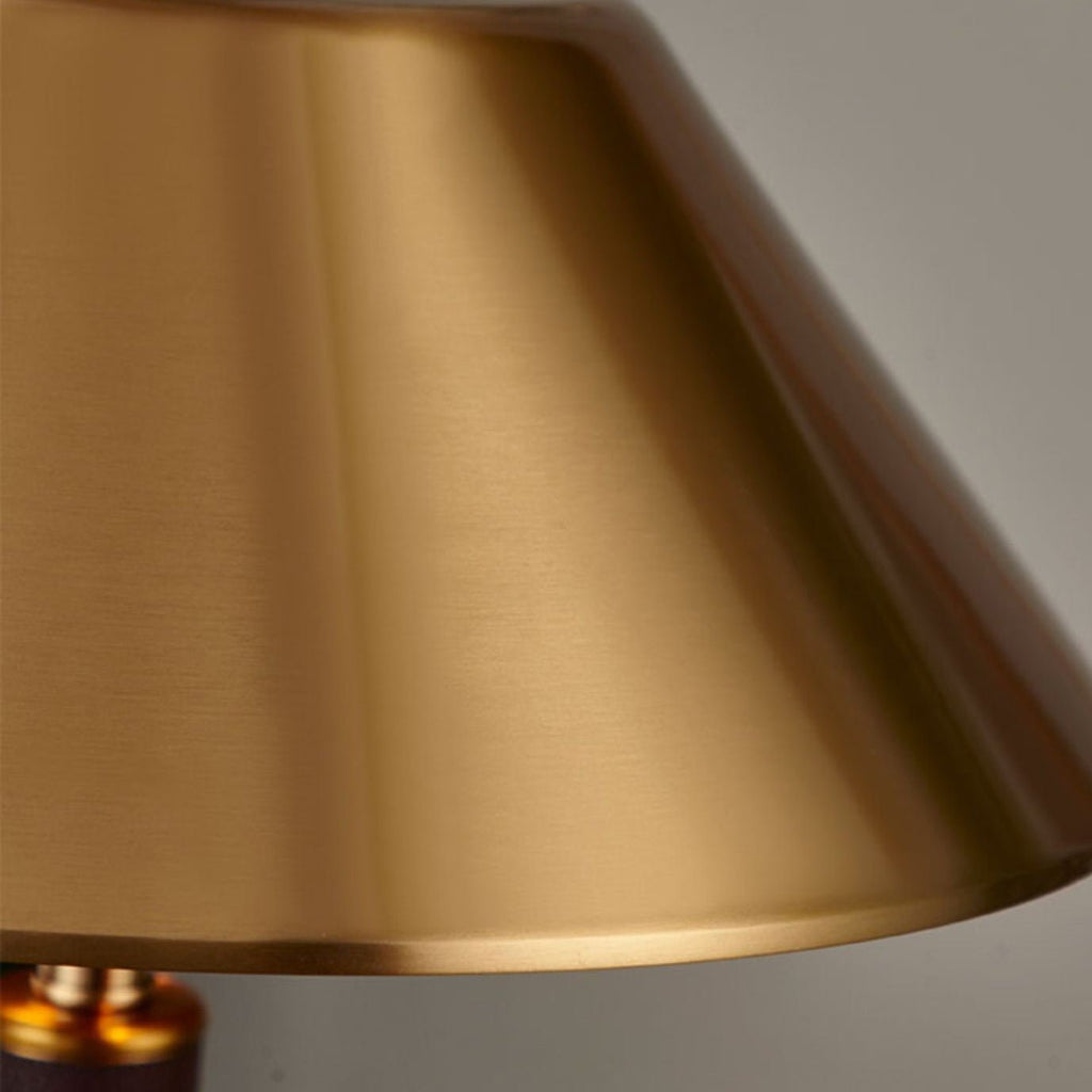 Black Gold Iron Table Lamp