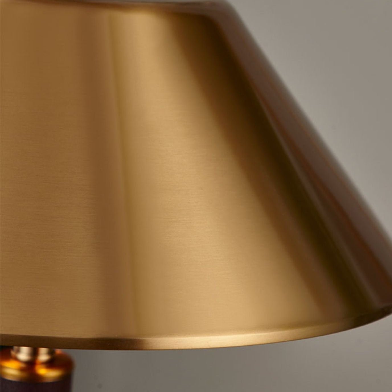 Black Gold Iron Table Lamp