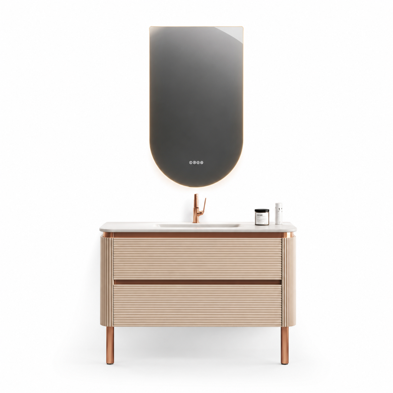 Luna Latte Vanity Set