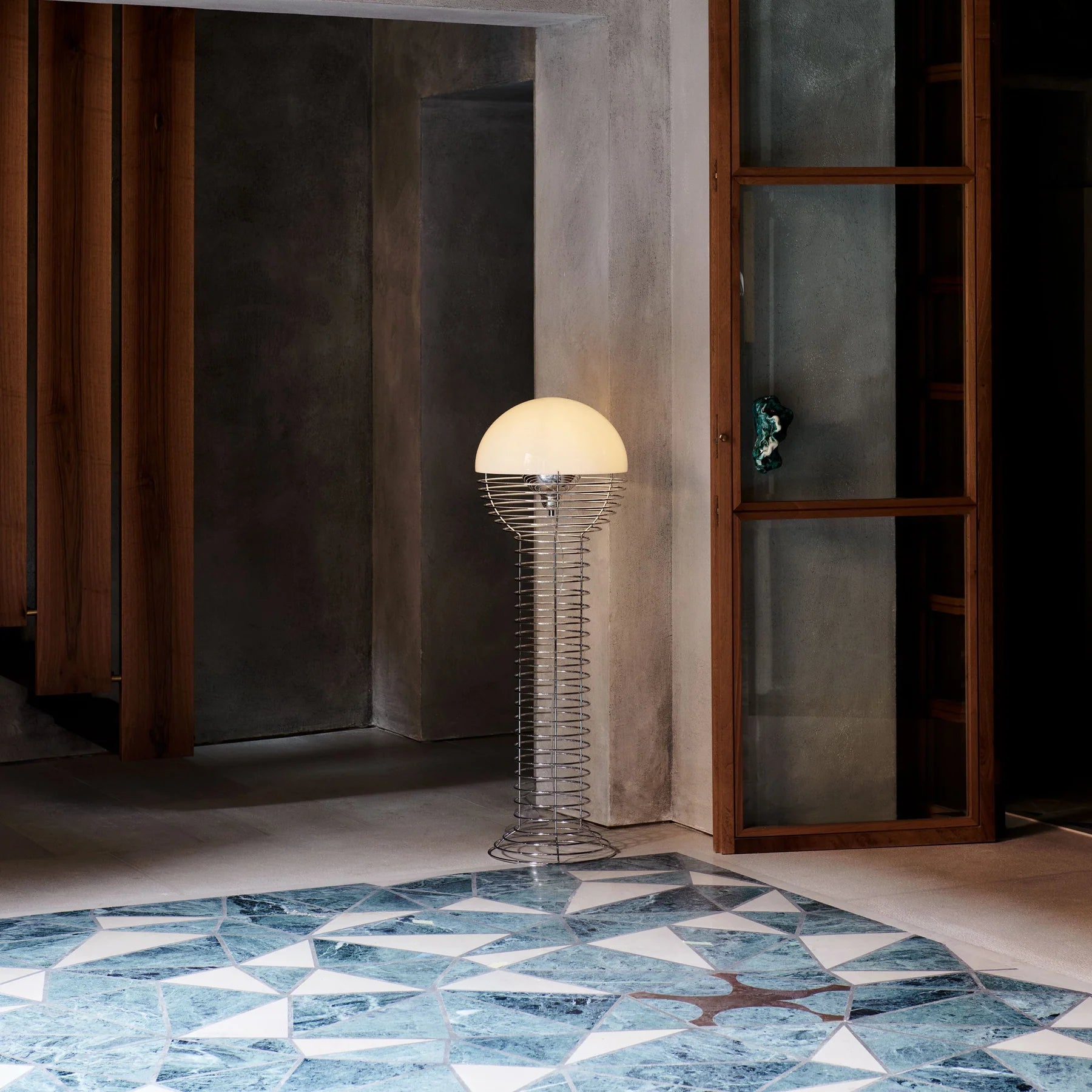 Wire Floor Lamp