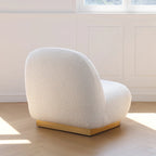 Modern Teddy Fabric Lounge Chair