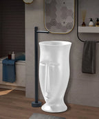 Sculpted Face Basin – Queen