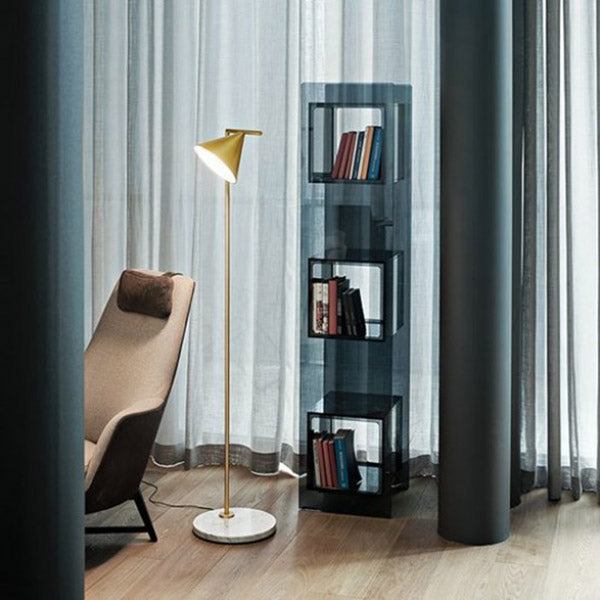 Cone Adjustable Metal Floor Lamp