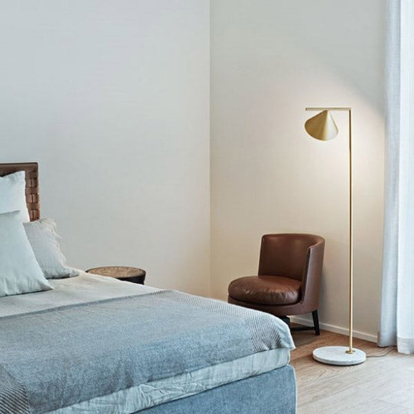 Cone Adjustable Metal Floor Lamp