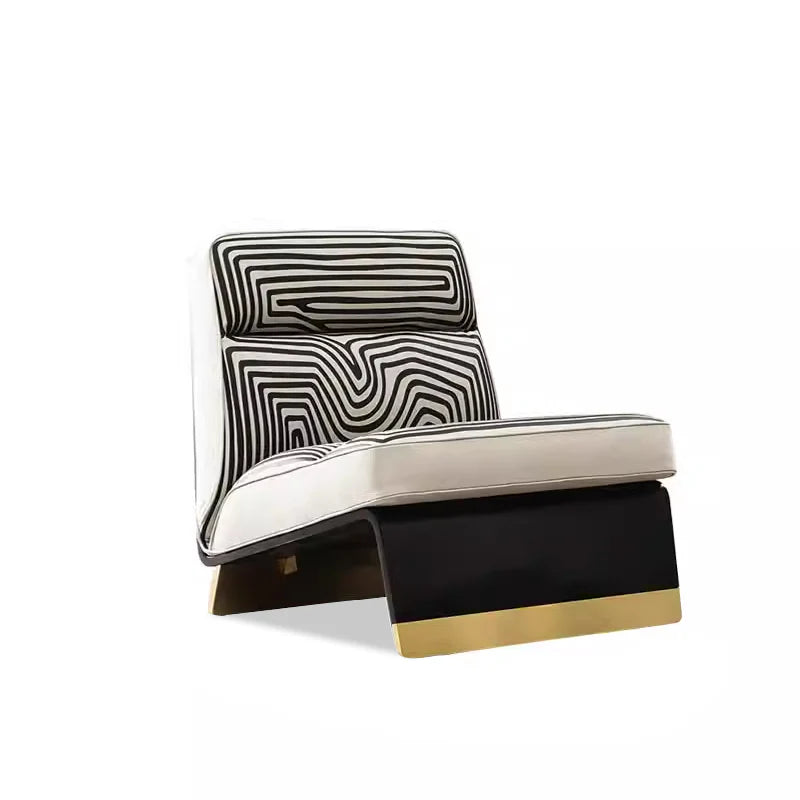 Contemporary Leather Armchair