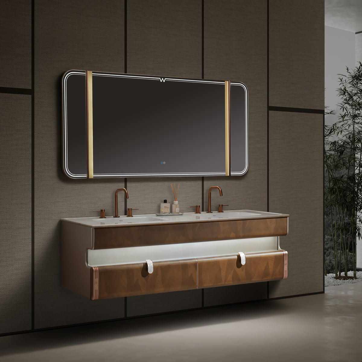 Velmora Double Vanity – ZNVANBS001