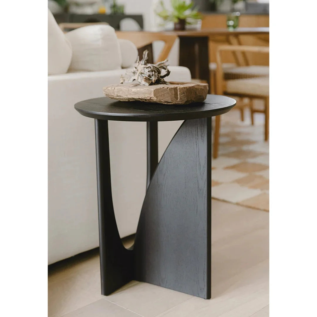black Accent Table