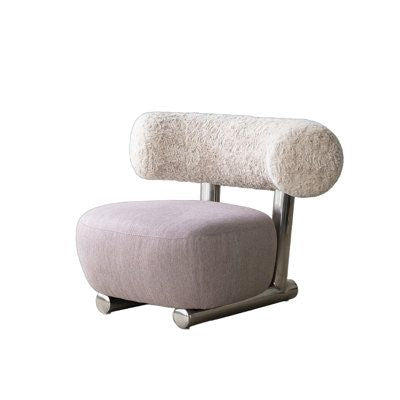 Contemporary Shearling Lounge Chair