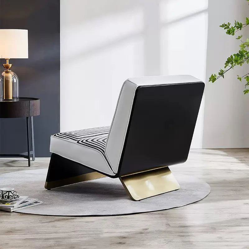 Contemporary Leather Armchair