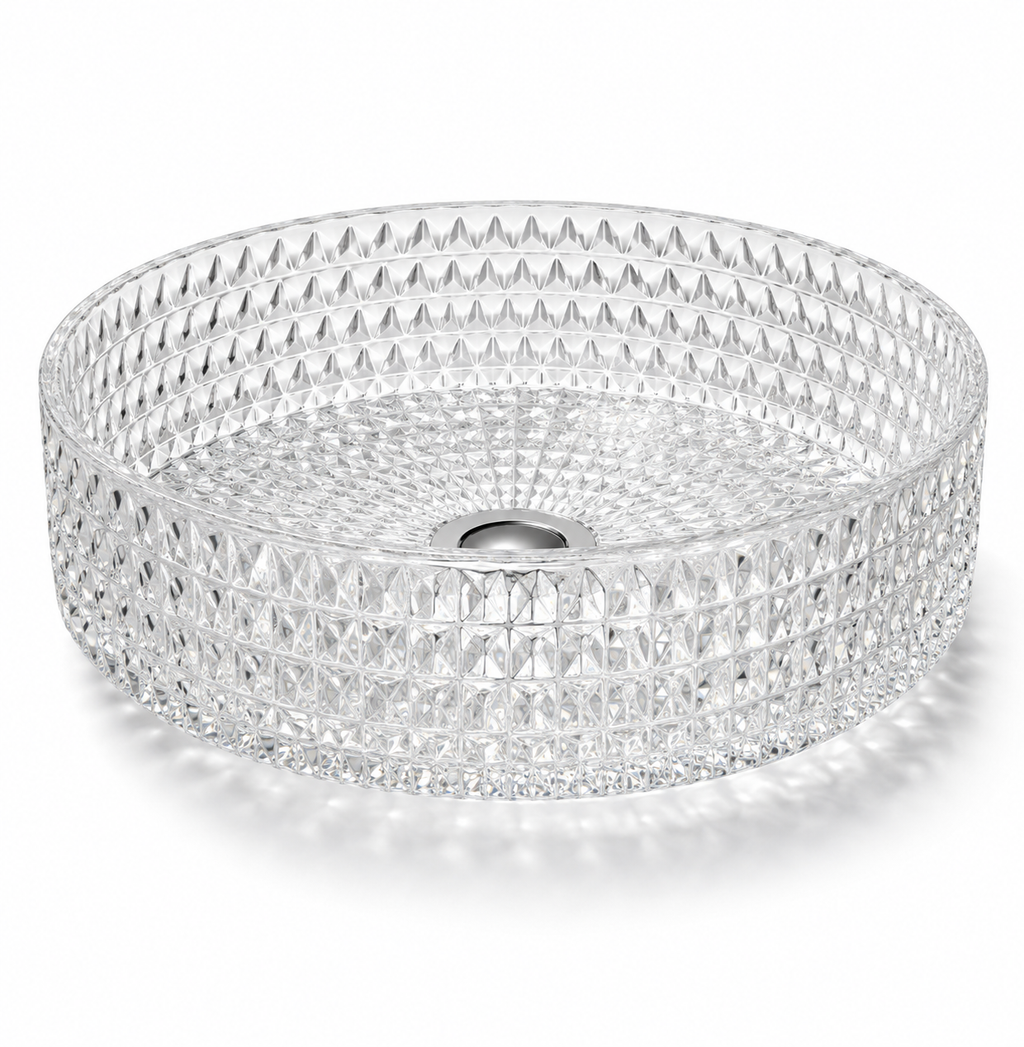 Prisma Glass Basin