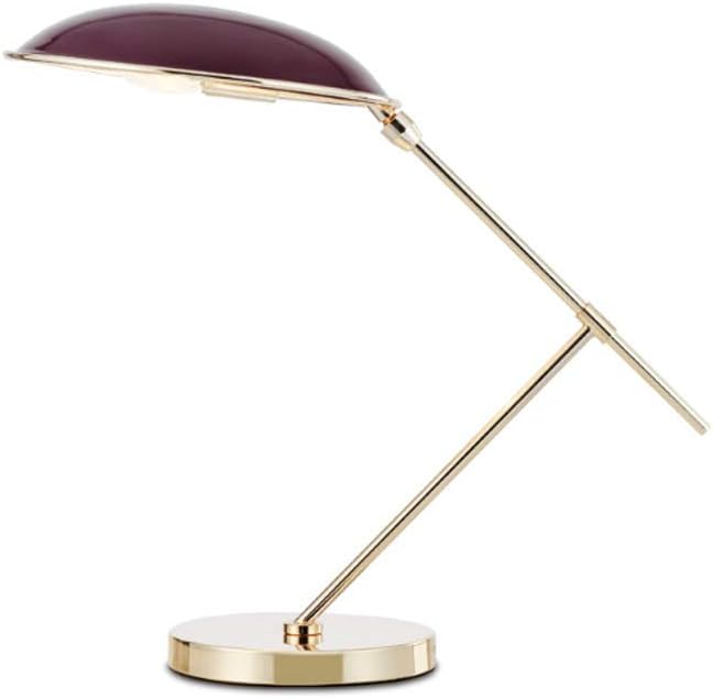 Black & Gold Adjustable Table Lamp