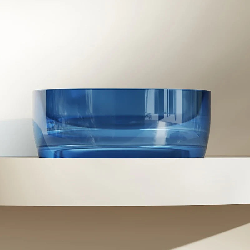 Transparent Resin Basin – Crystal
