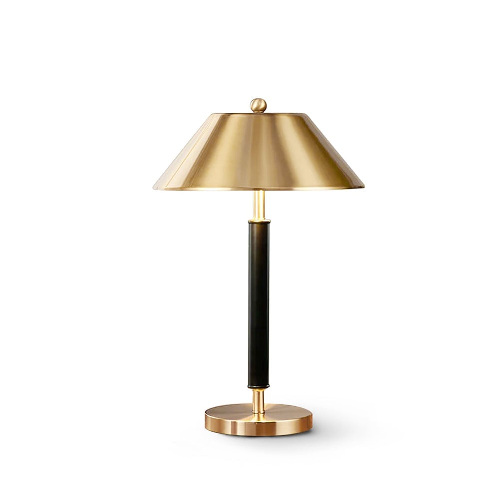 Black Gold Iron Table Lamp