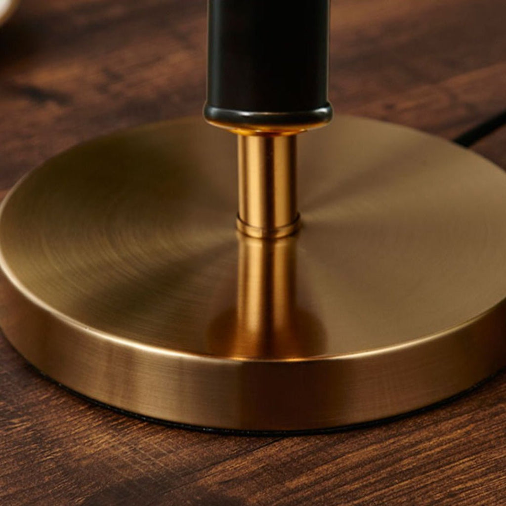 Black Gold Iron Table Lamp