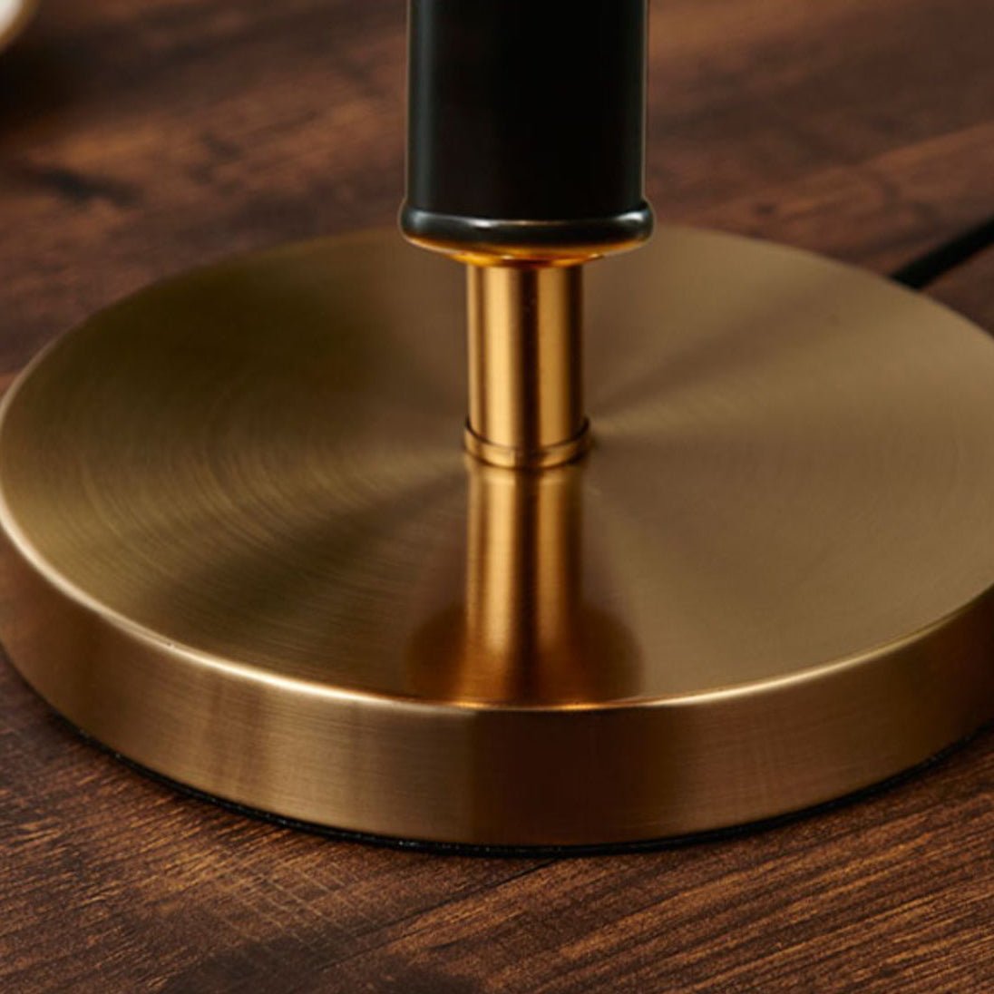 Black Gold Iron Table Lamp