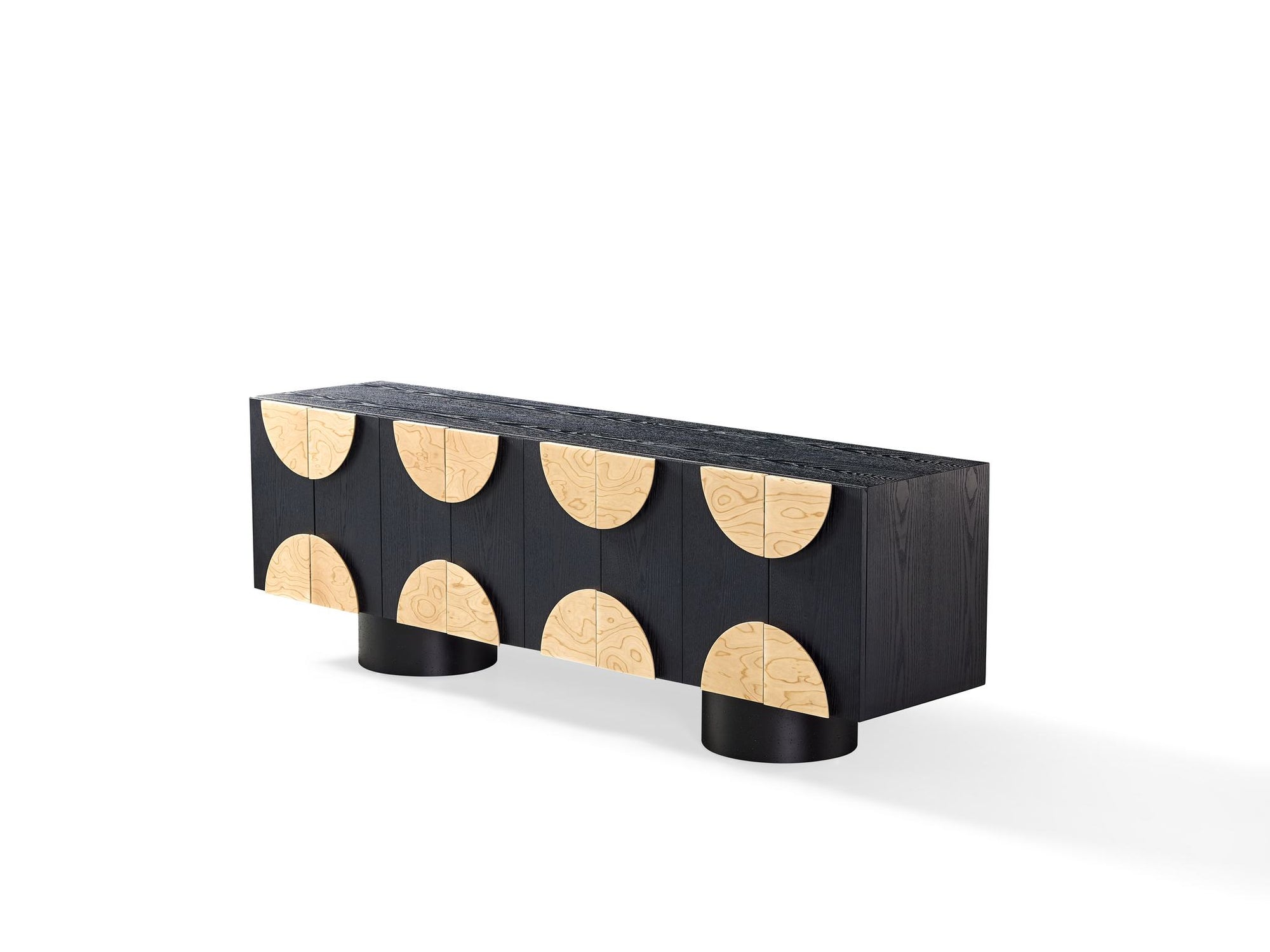 S800B Black Sideboard
