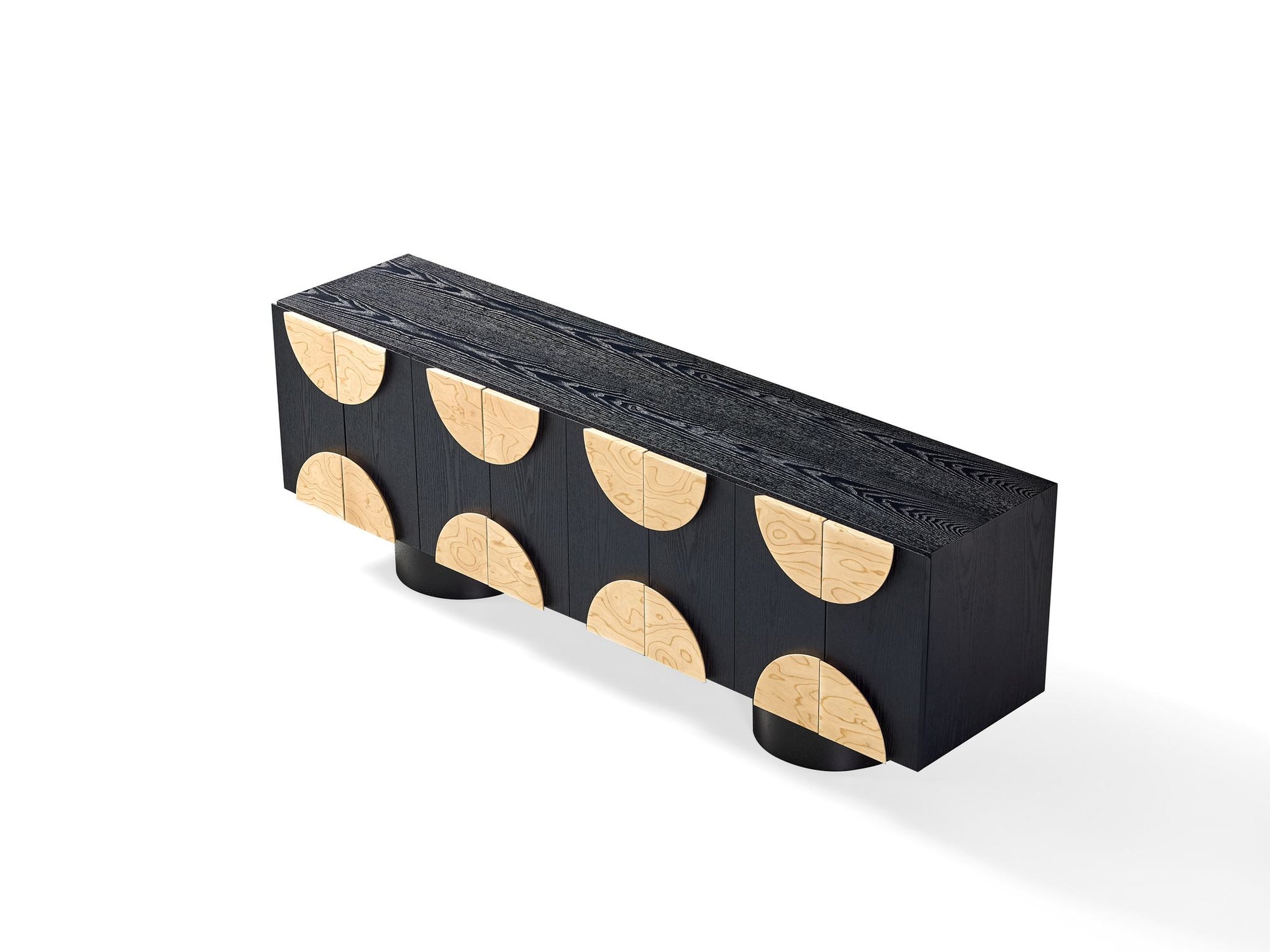 S800B Black Sideboard