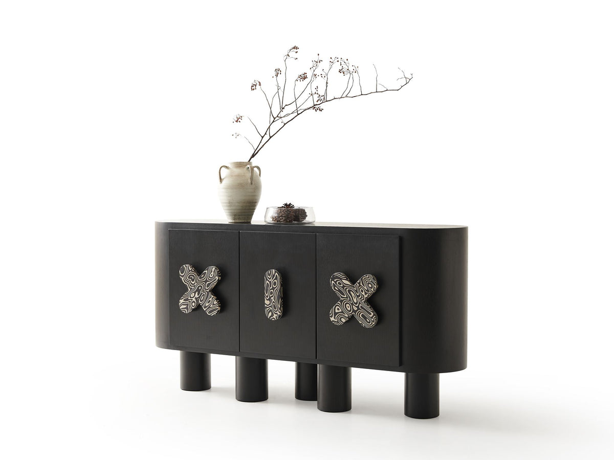 Relaxed Black Sideboard