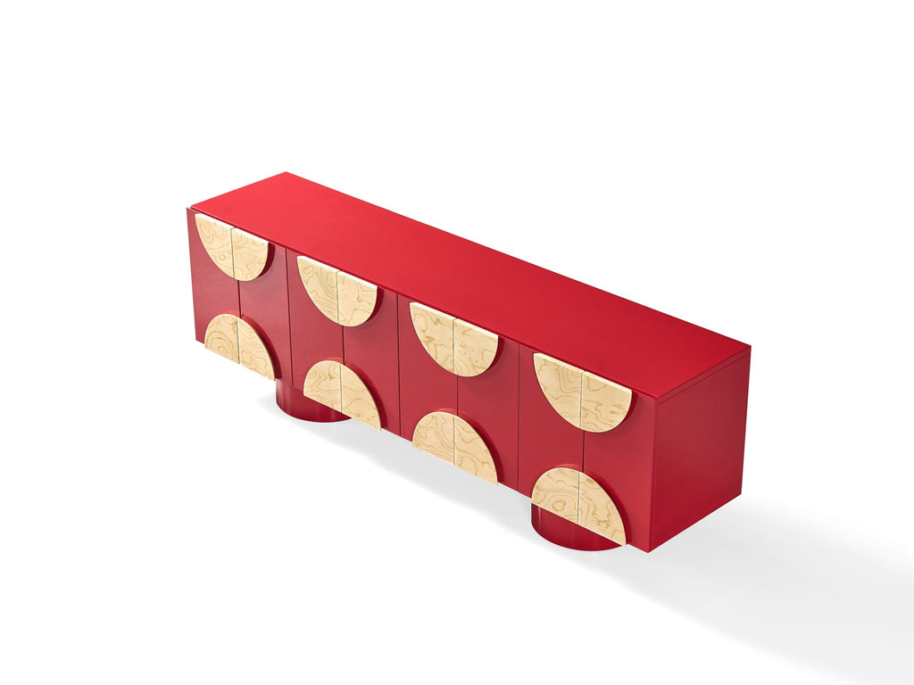 S800A Red Sideboard