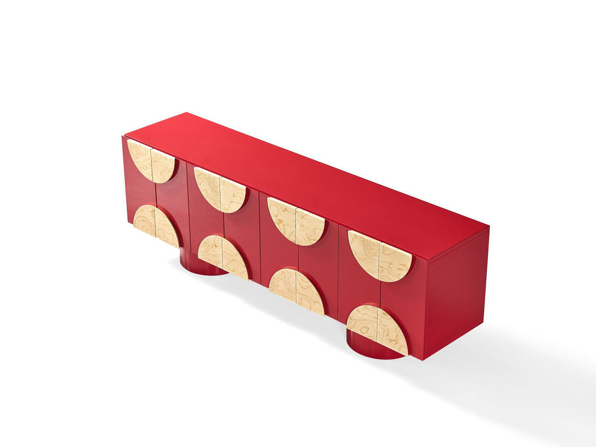 S800A Red Sideboard