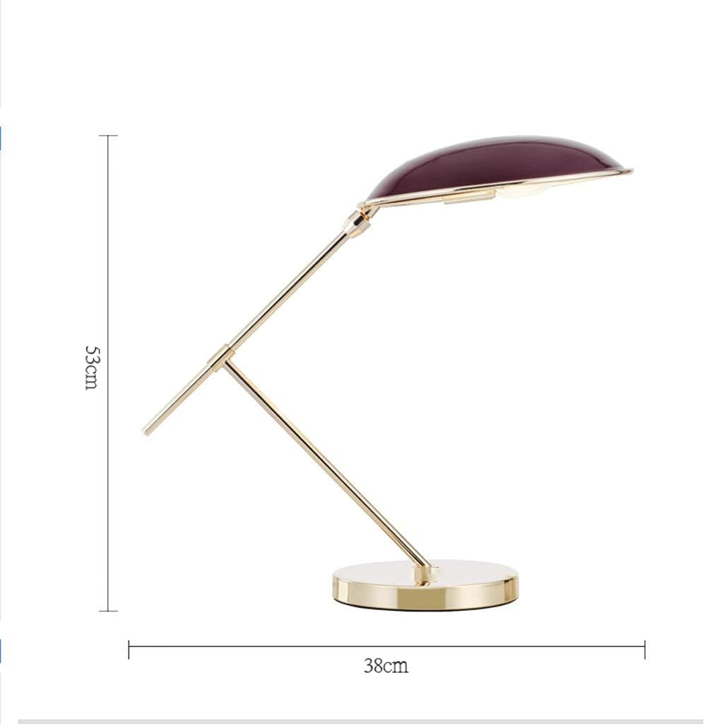 Black & Gold Adjustable Table Lamp