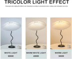 Pleated Fabric Shade Table Lamp