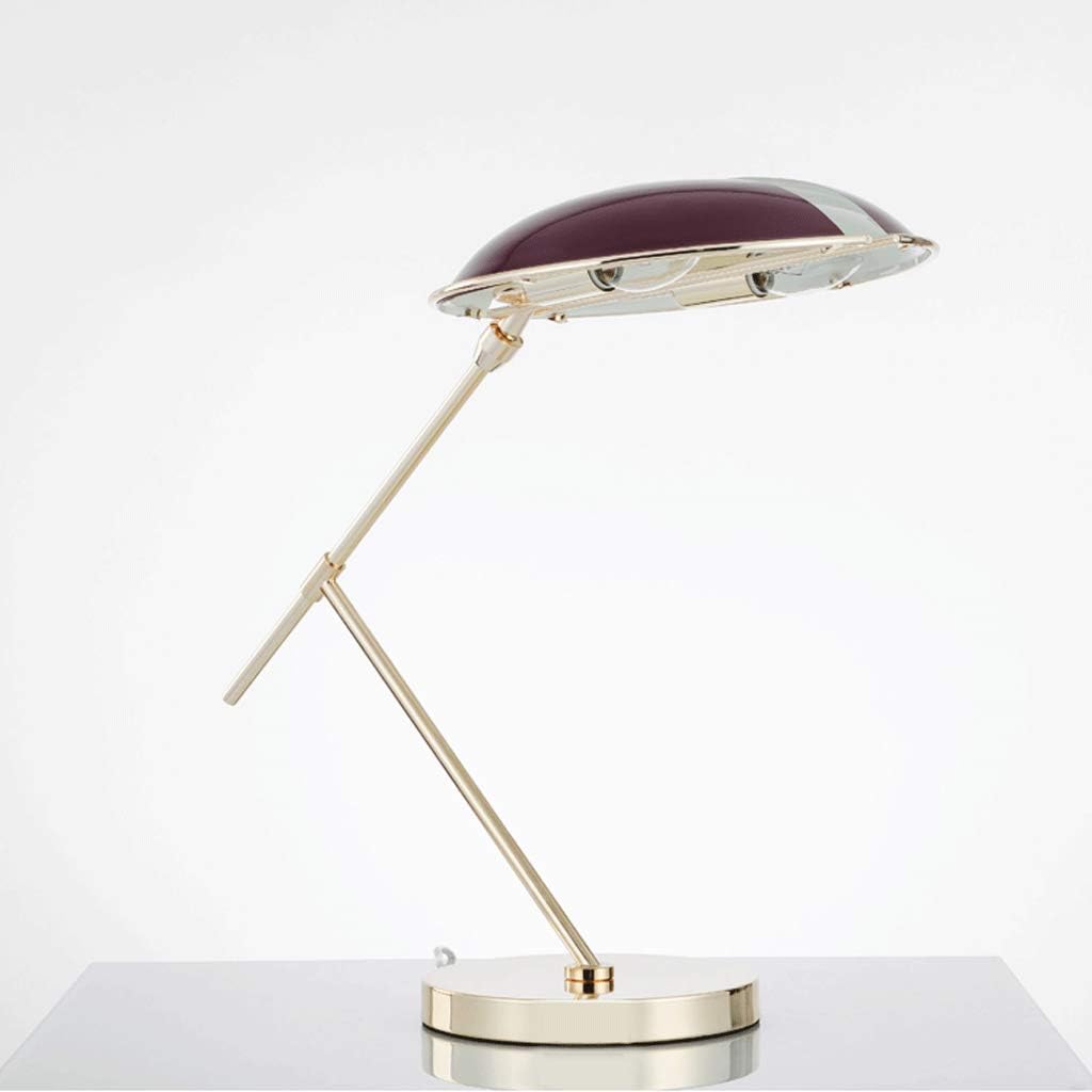 Black & Gold Adjustable Table Lamp