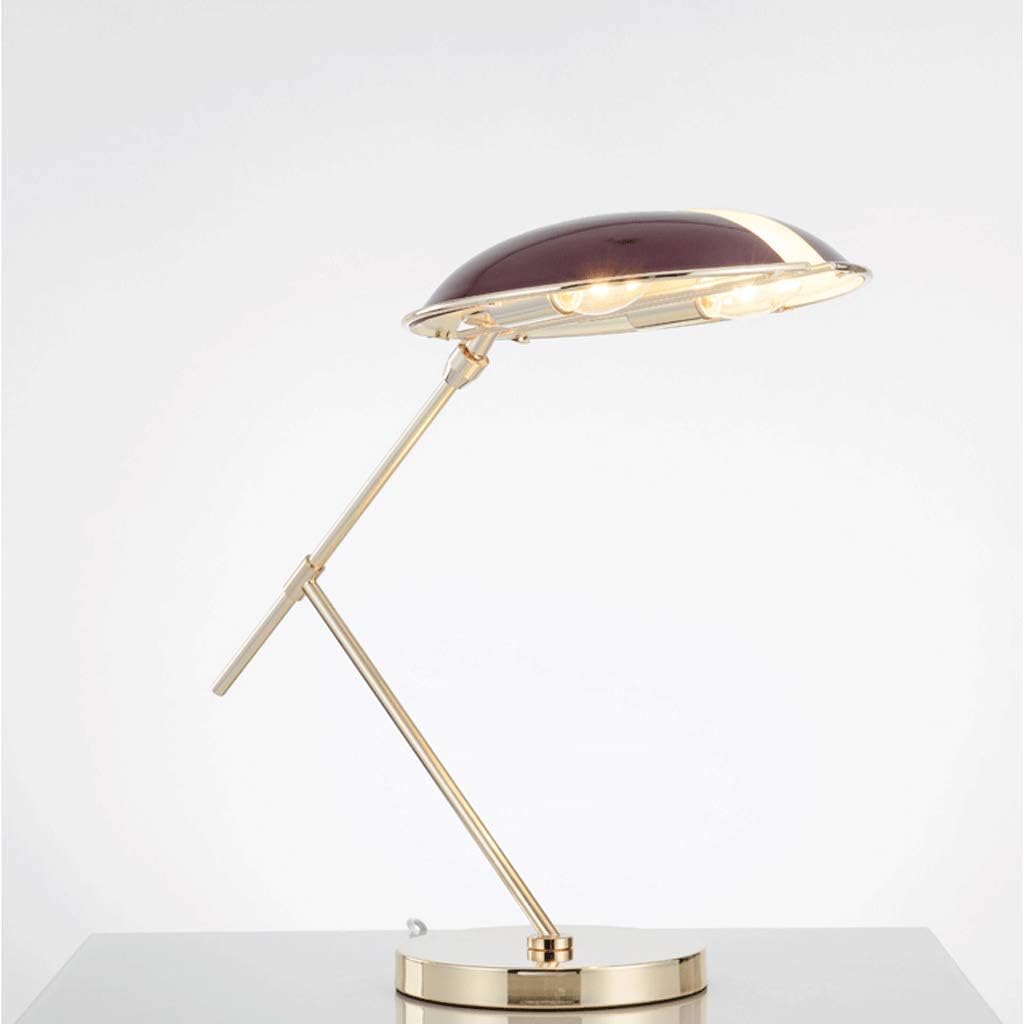 Black & Gold Adjustable Table Lamp