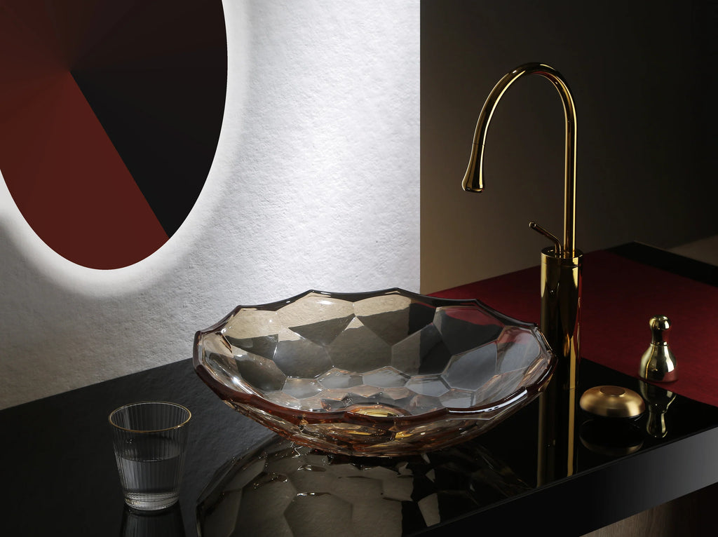 Hexagon Glass Basin – Prism