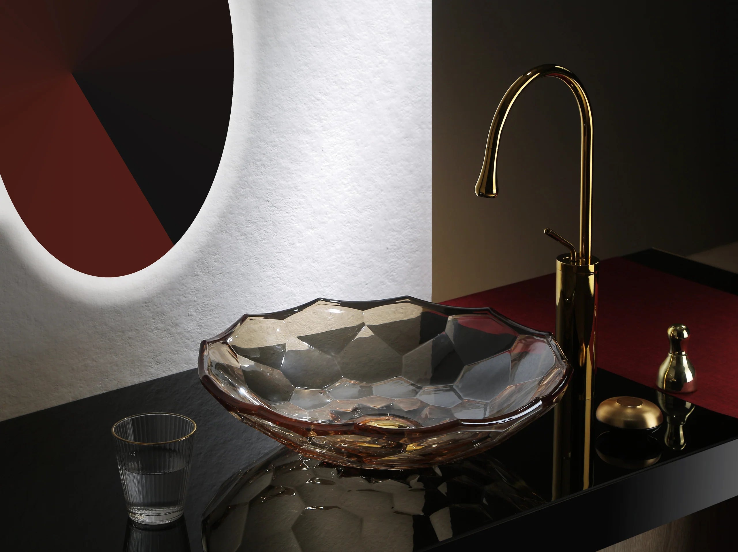 Hexagon Glass Basin – Prism