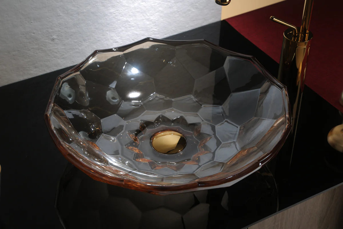 Hexagon Glass Basin – Prism