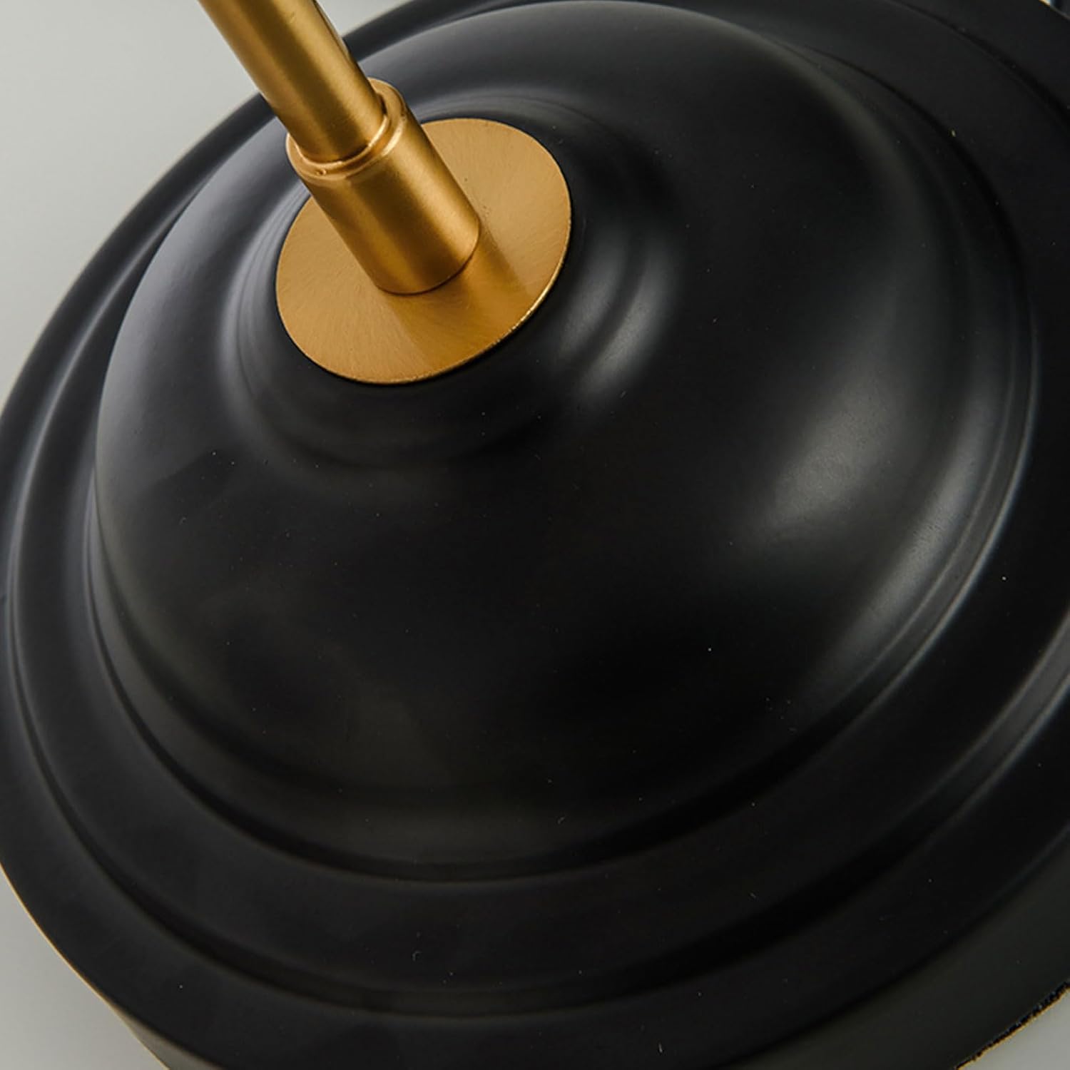 Black & Gold Adjustable Table Lamp