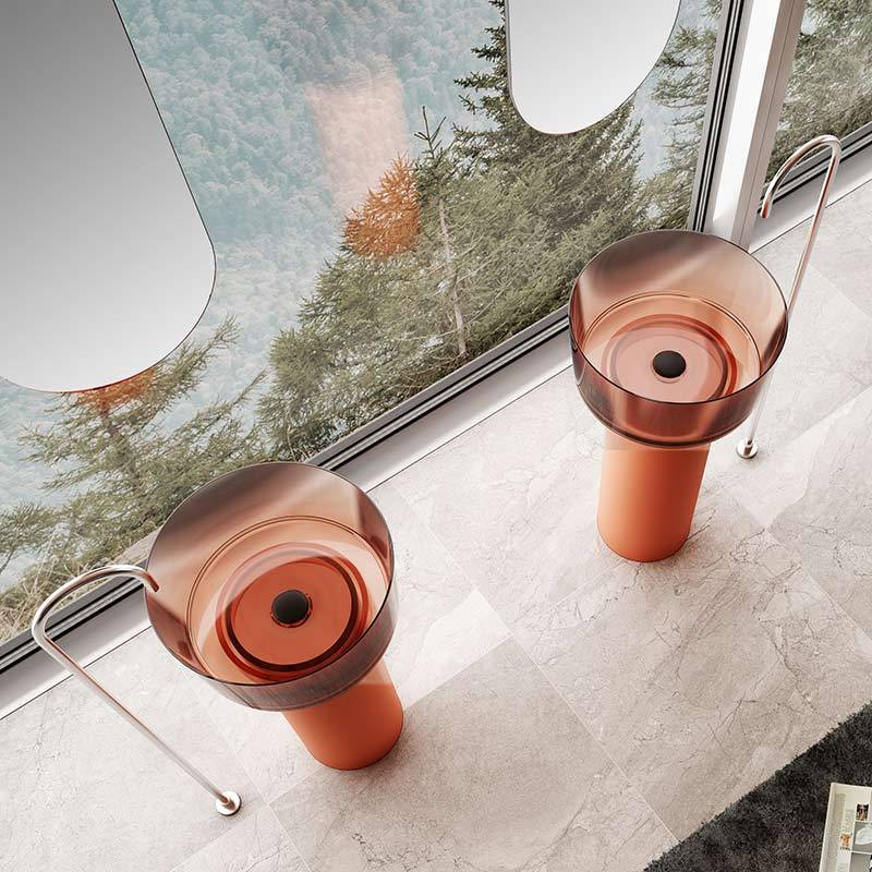 Sunset Resin Basin – Ember