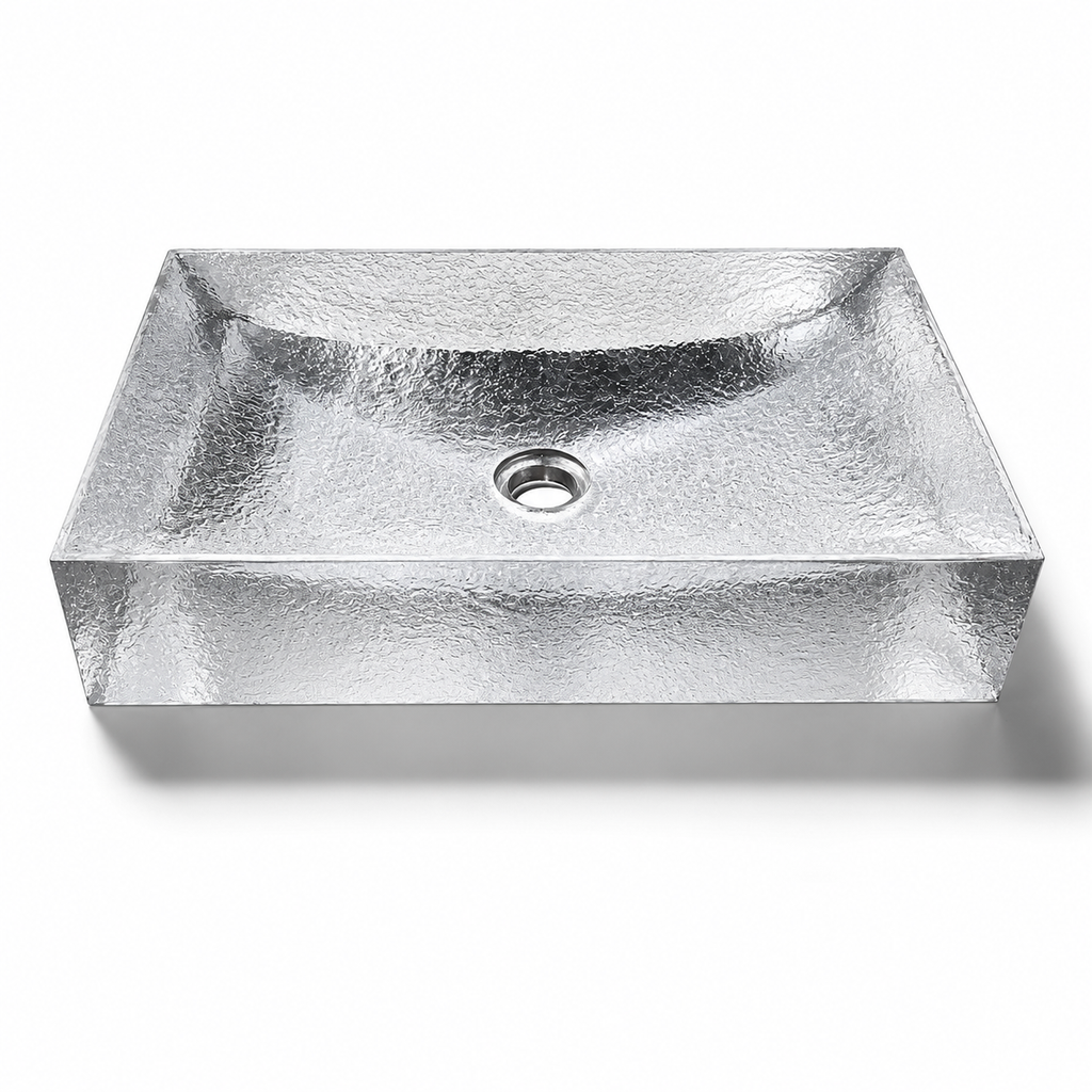 Prisma Glazed Glass Vessel Basin