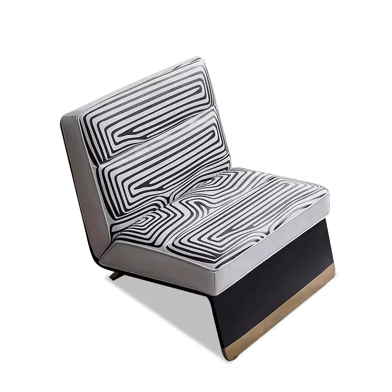 Contemporary Leather Armchair