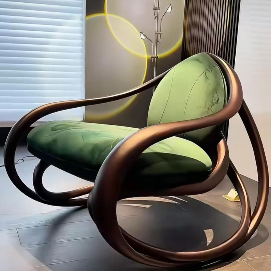 Contemporary Fabric Lounge Chair