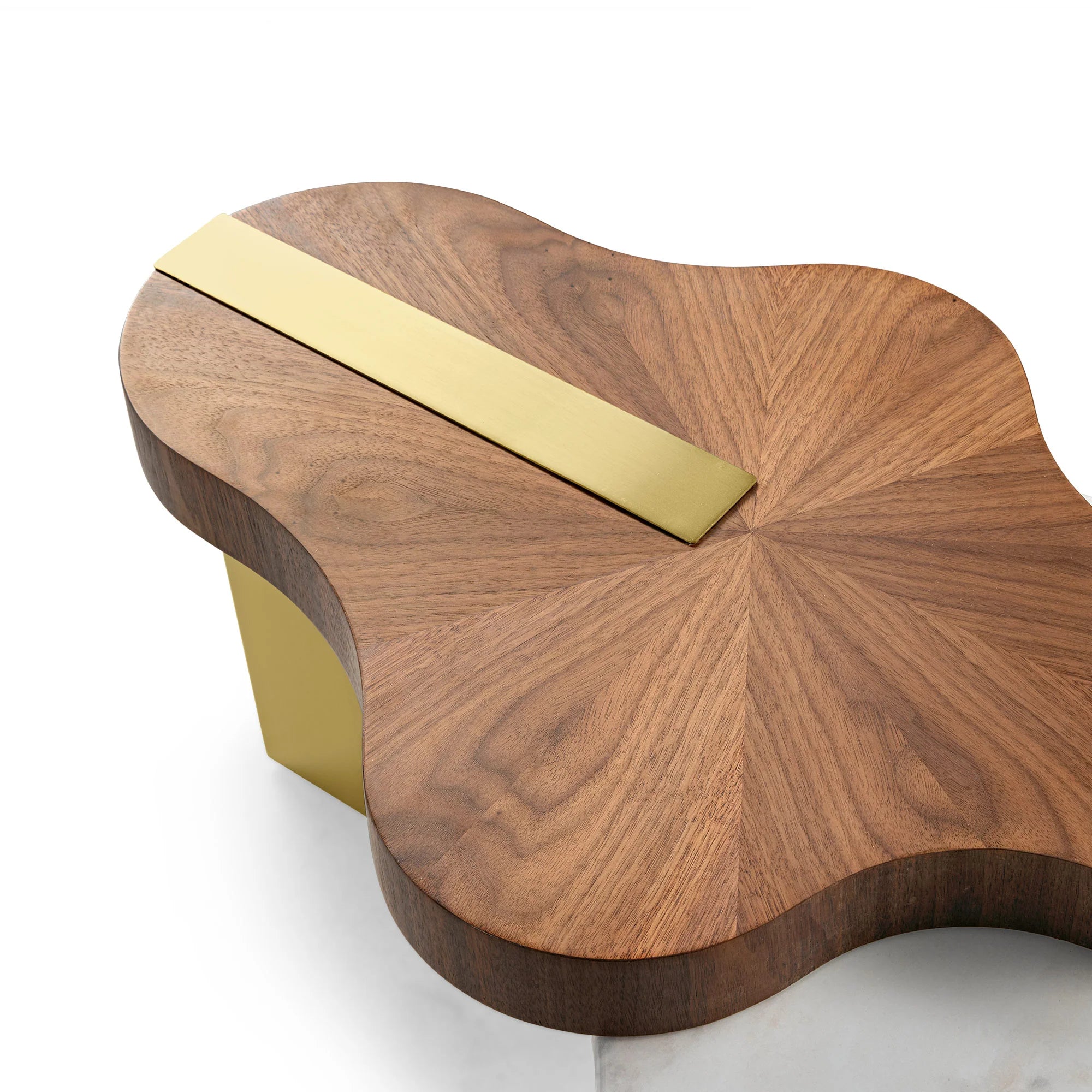 Cloud Shape Petal Form Coffee Table Set