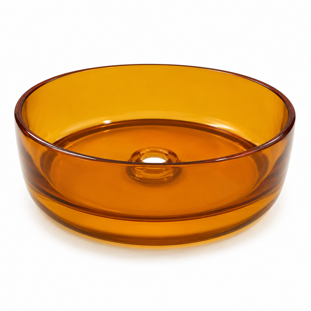 Transparent Resin Basin – Crystal