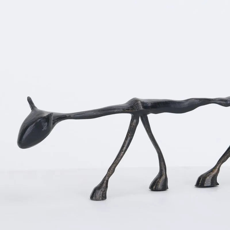 Abstract Dog Desktop Figurine