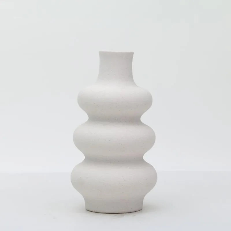 Timeless Grace- Ceramic Vase for Elegant Floral Displays