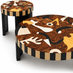 Abstract Art Coffee Table Set