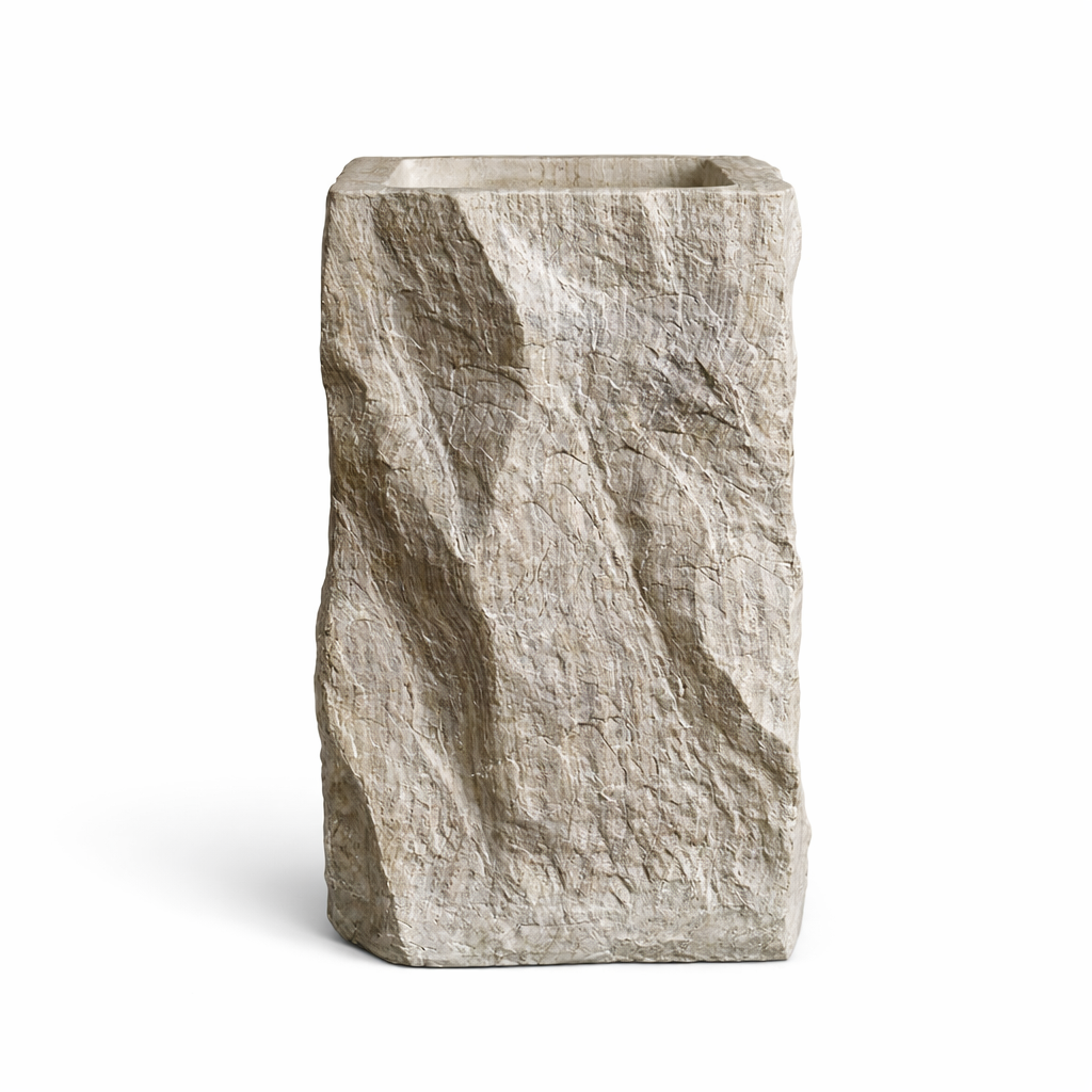 Monolith Marble Basin – Raw Block