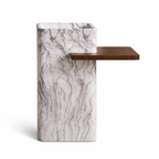 Carrara Shelf Pedestal Basin – Functional Luxe