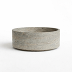 Round Artificial Stone Countertop Basin