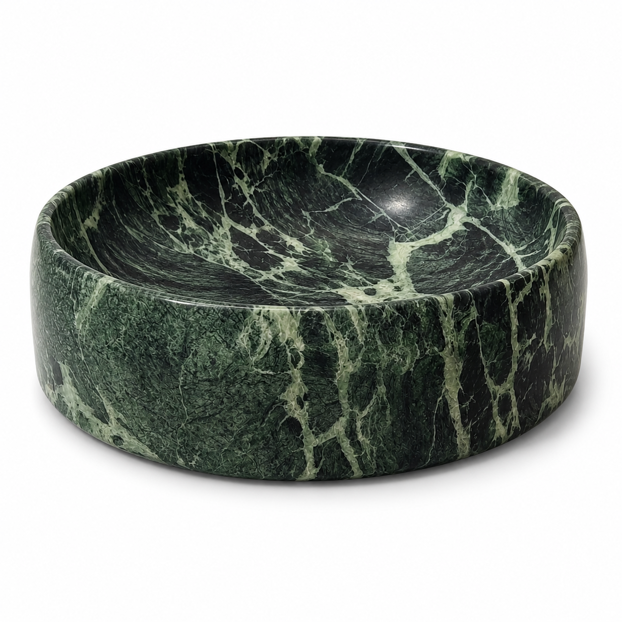 Verde Aura Sculpted Marble Basin