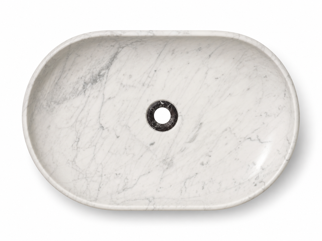 Noir Veil Marble Basin