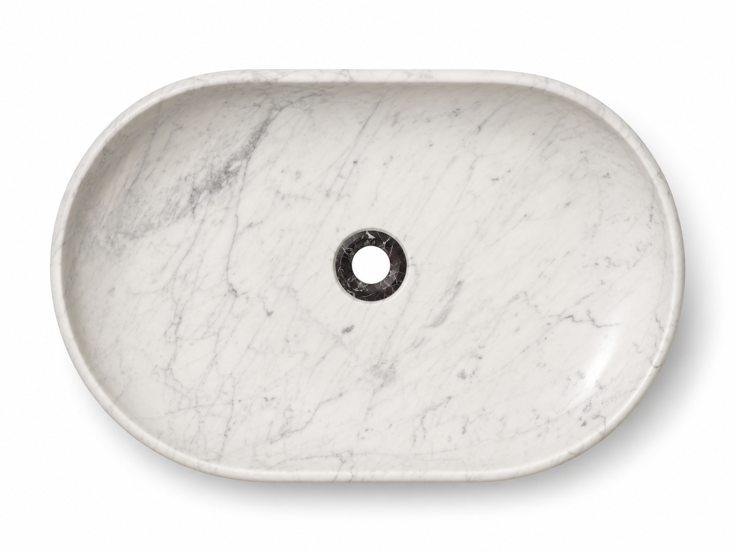 Noir Veil Marble Basin
