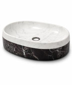 Noir Veil Marble Basin