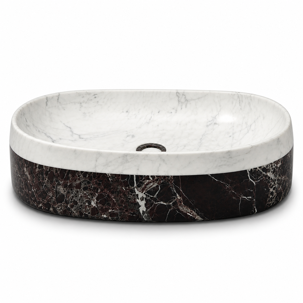 Noir Veil Marble Basin